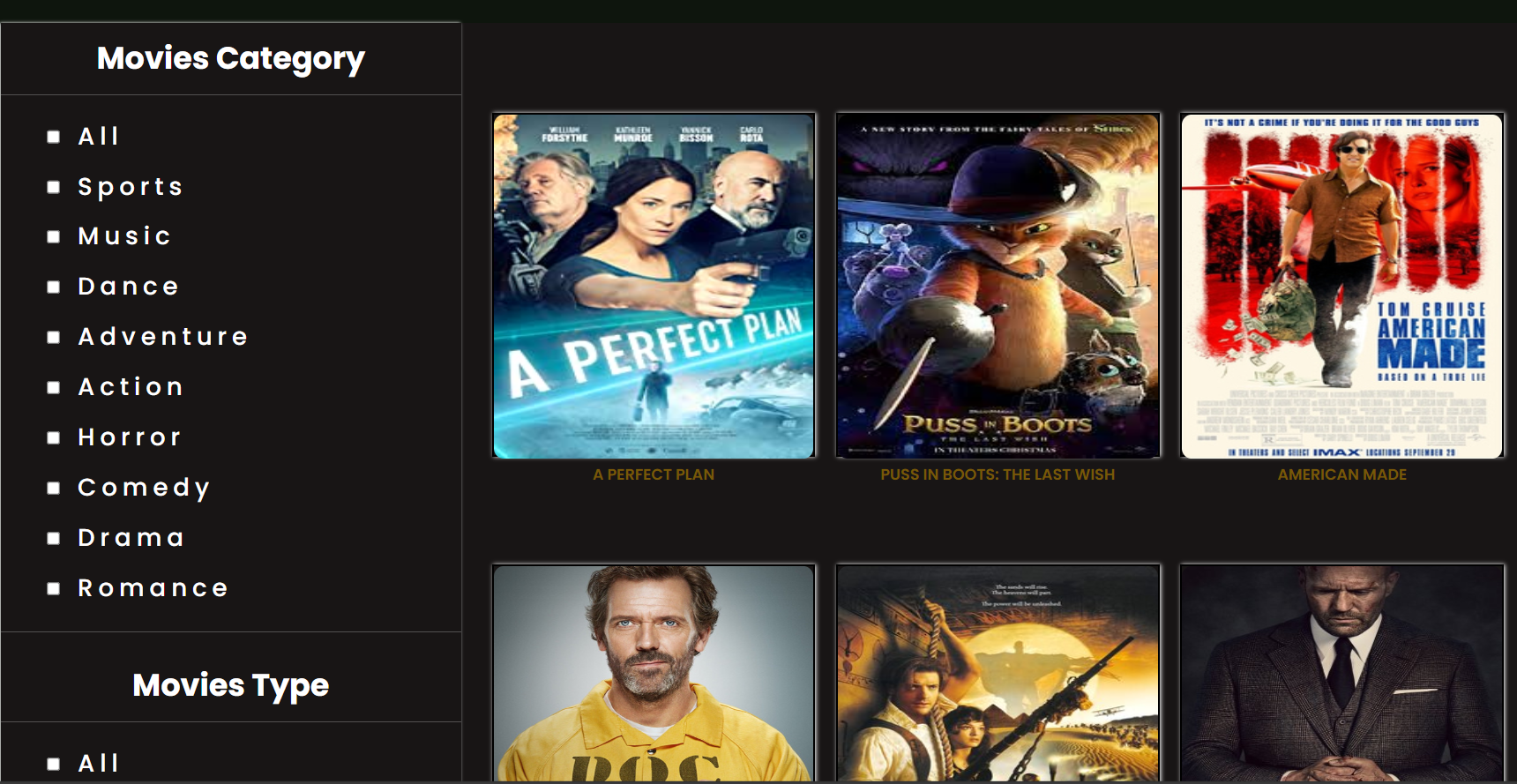 similar to netflix